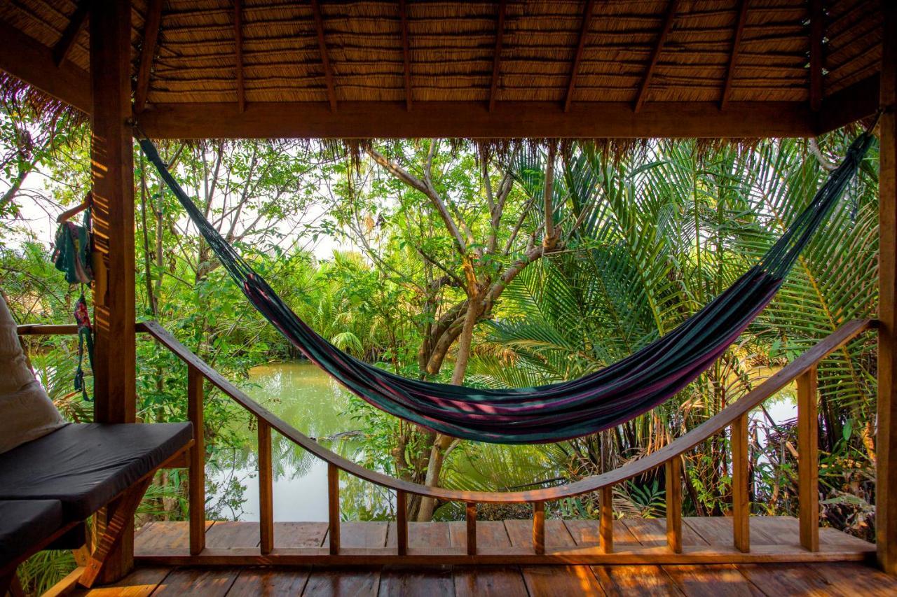 Retro Kampot Guesthouse Exteriör bild